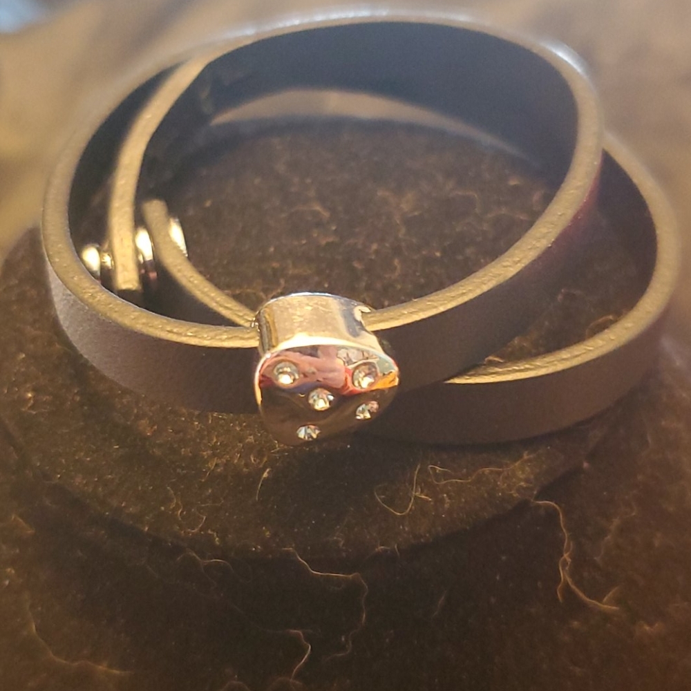 Lia Sophia Leather Wrap bracelets